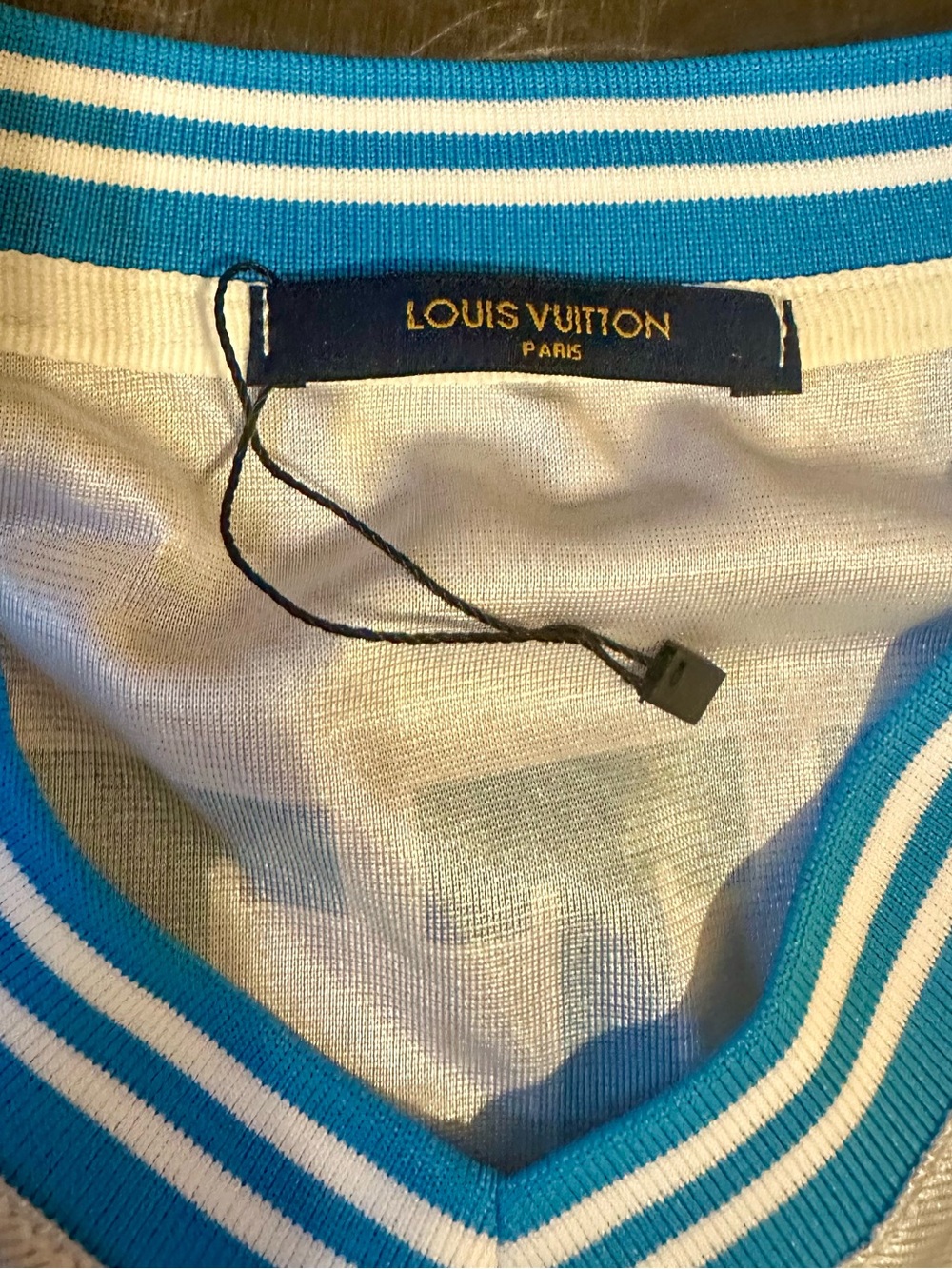 LV White and blue mesh set - Picture 4 of 5